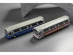 Busch Feuerwehr- und Polizeibus, 1:87 Gesamtansicht