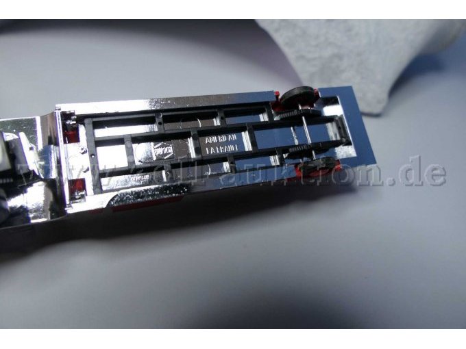 Busch Feuerwehr Leiterwagen La France Ansicht von unten