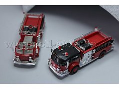 Busch Feuerwehrfahrzeugmodelle, 1:87 Gesamtansicht