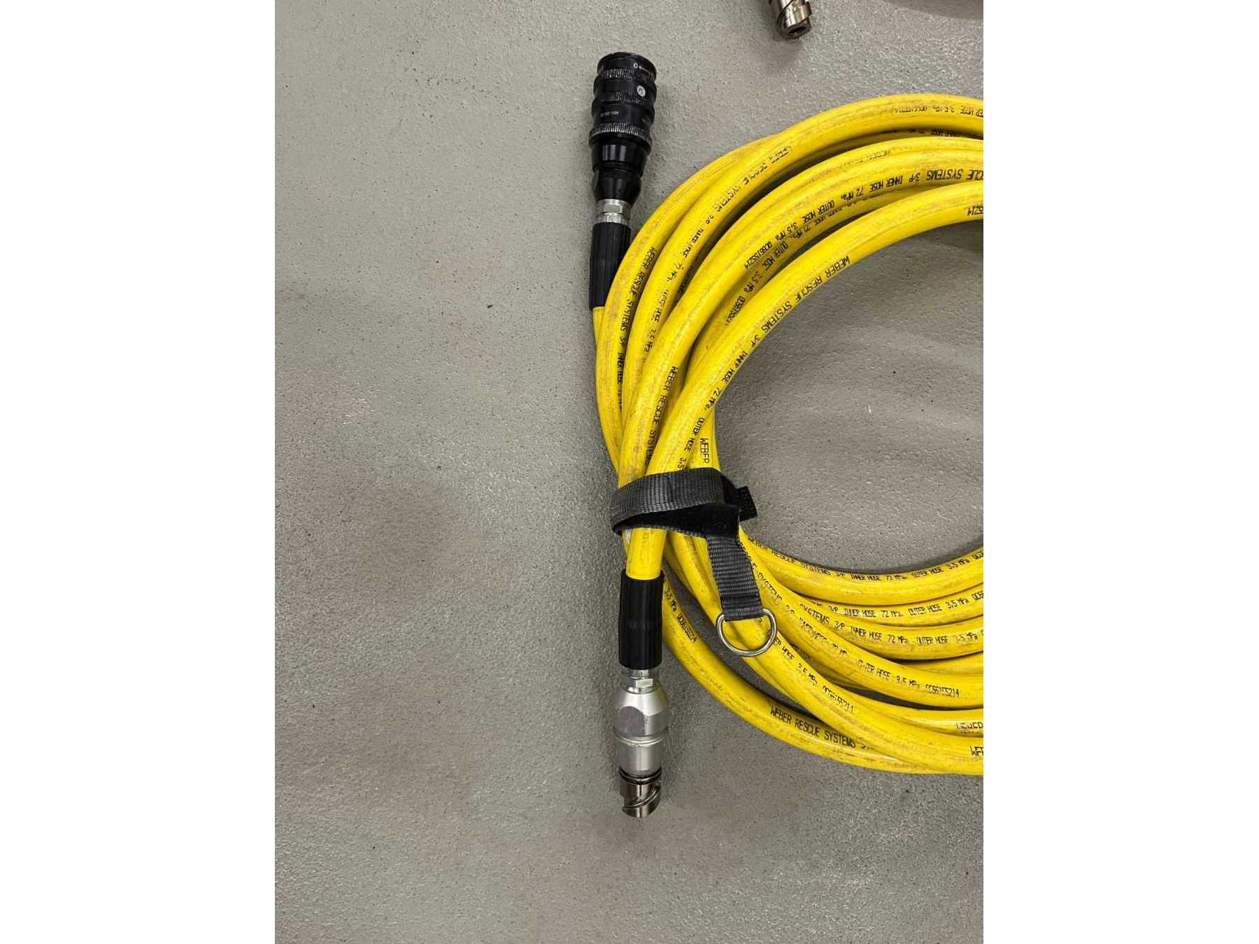Ansicht Schlauch gelb mit Singlekupplung