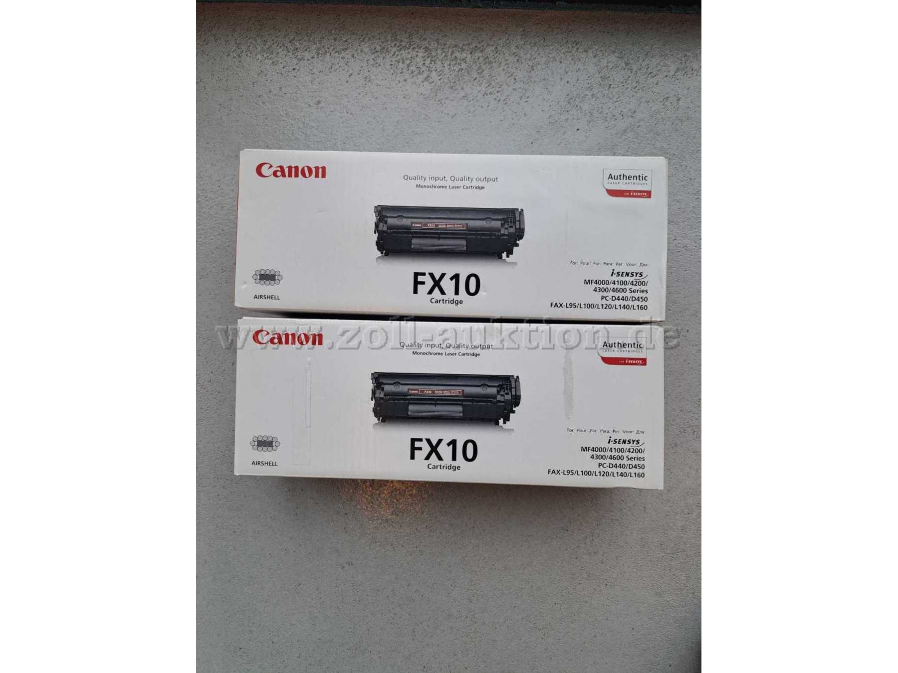 Canon FX 10 im Originalkarton, monochrom