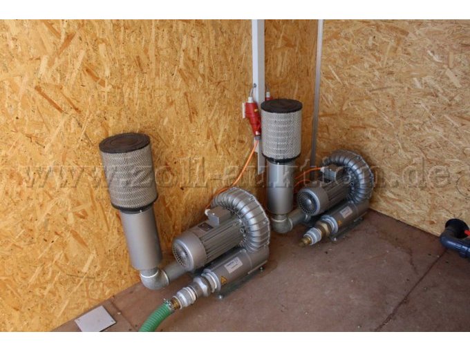 Seecontainer Kläranlage Seitenansicht Technikraum 03