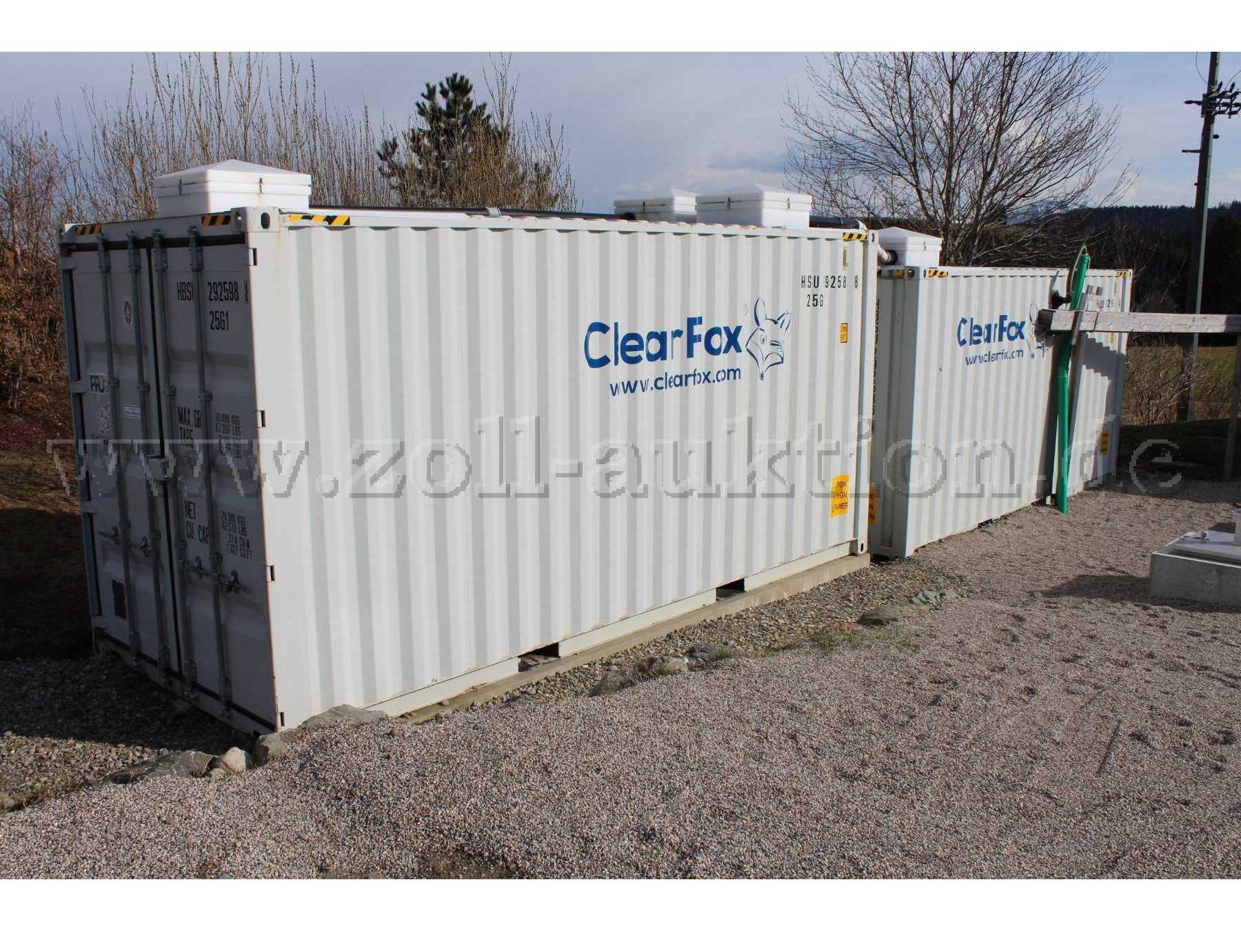 Seecontainer Seitenansicht