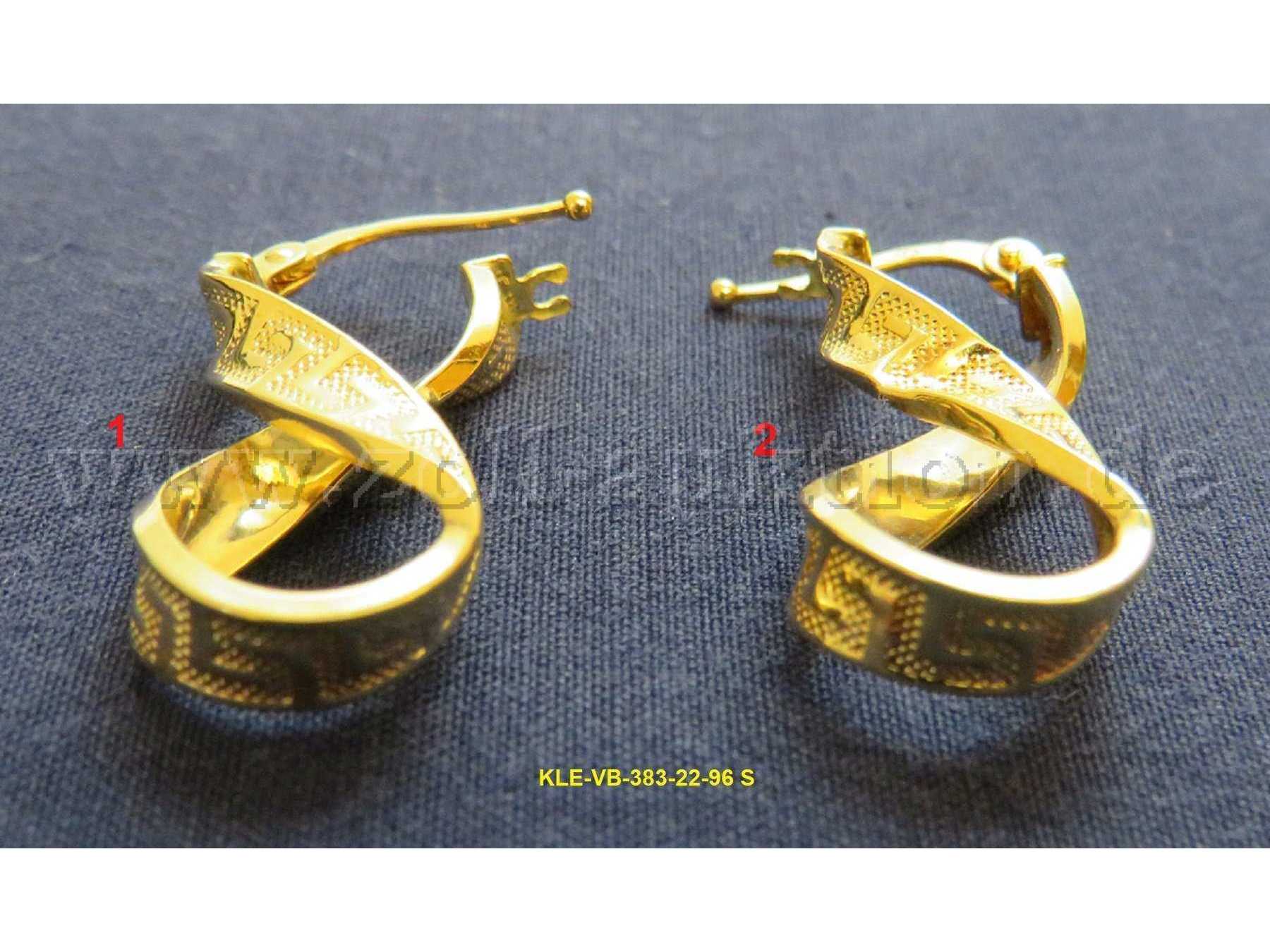 Creolen, 750er, gelbgold