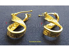 Creolen, 750er, gelbgold