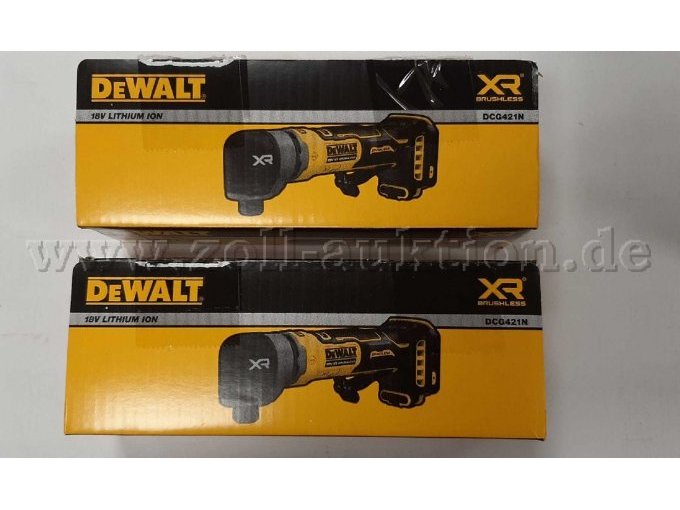 Zwei DeWalt Akku-Schleifer Zwei DeWalt Akku-Schleifer