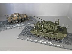 De Agostini Panzer T-34/76 130th Tank Brigade und Flakpanzer Gepard, 1:72 Gesamtansicht