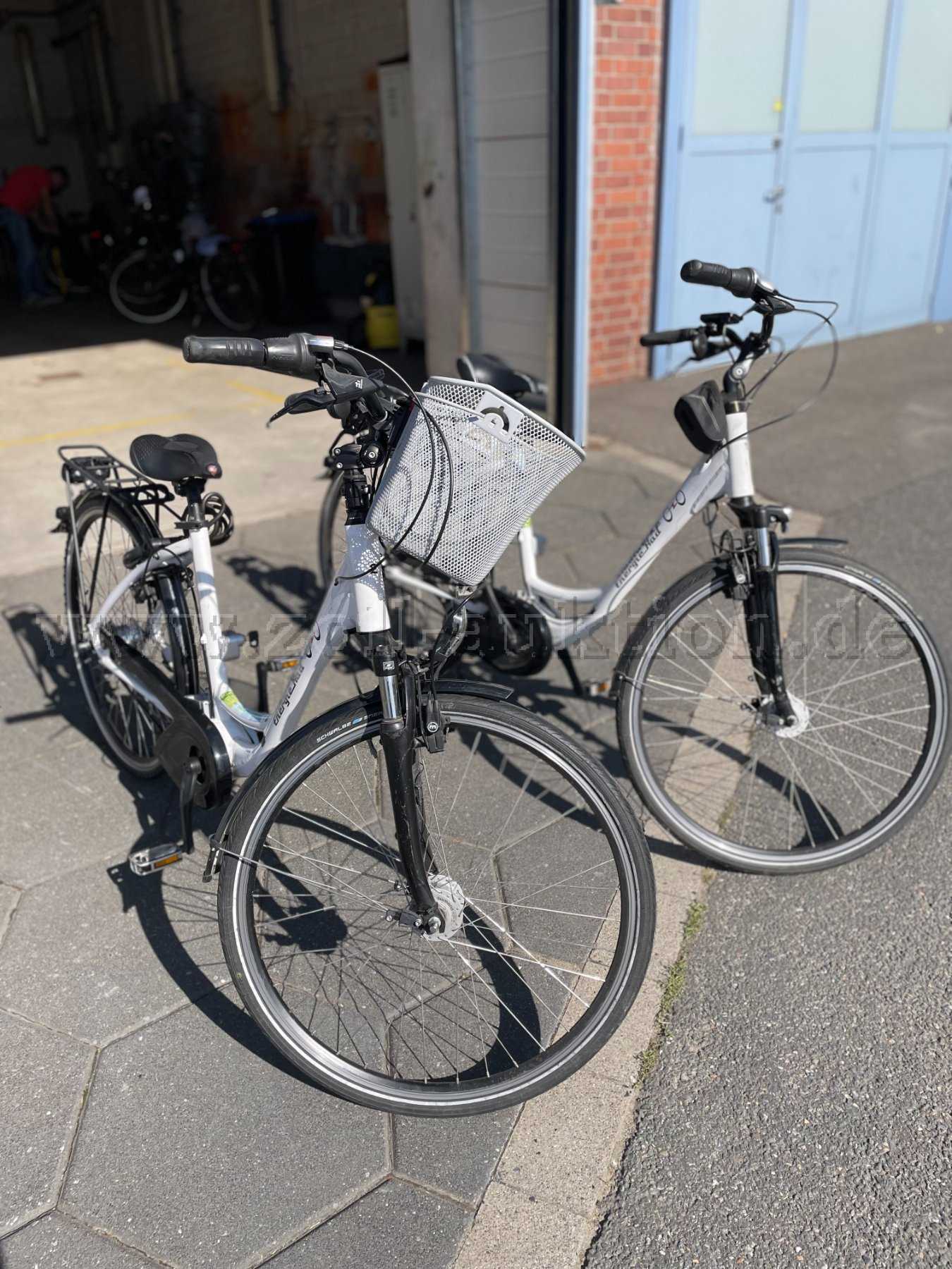 2 rowery elektryczne, Raleigh Univega, Comfort, 28 cali