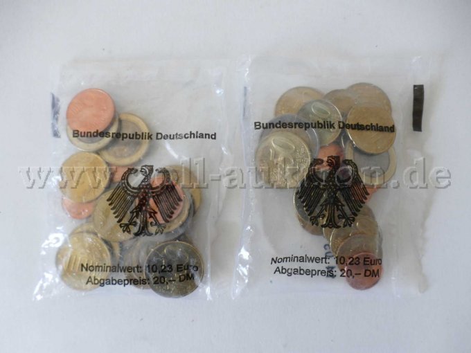 2 Euro-Starterkits in OVP Vorderseite 2 Euro-Starterkits in OVP Vorderseite