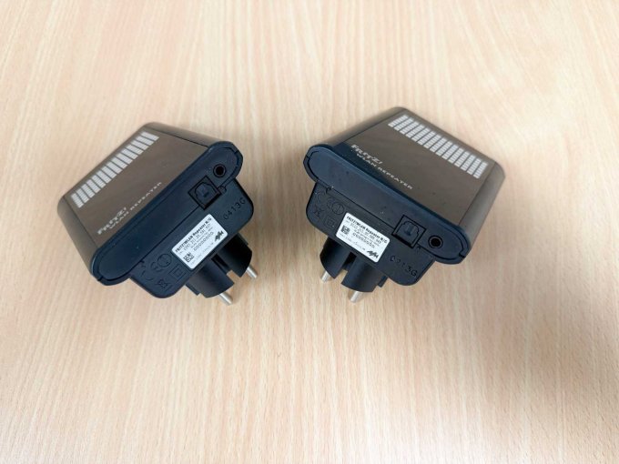 FRITZ!WLAN Repeater N/G,
Ansicht von unten