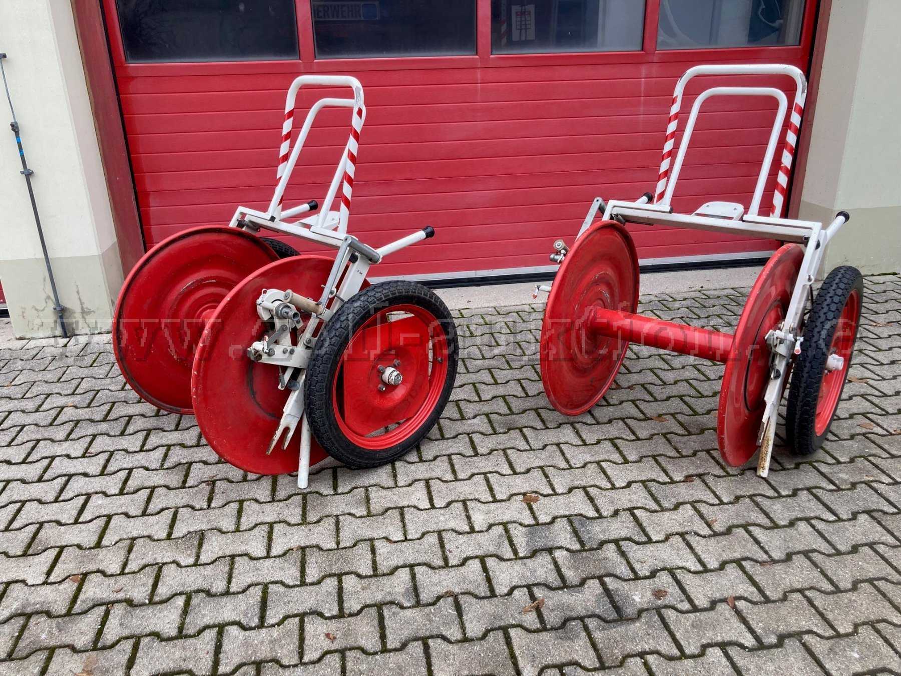 beide Schlauchhaspeln LF16 Front