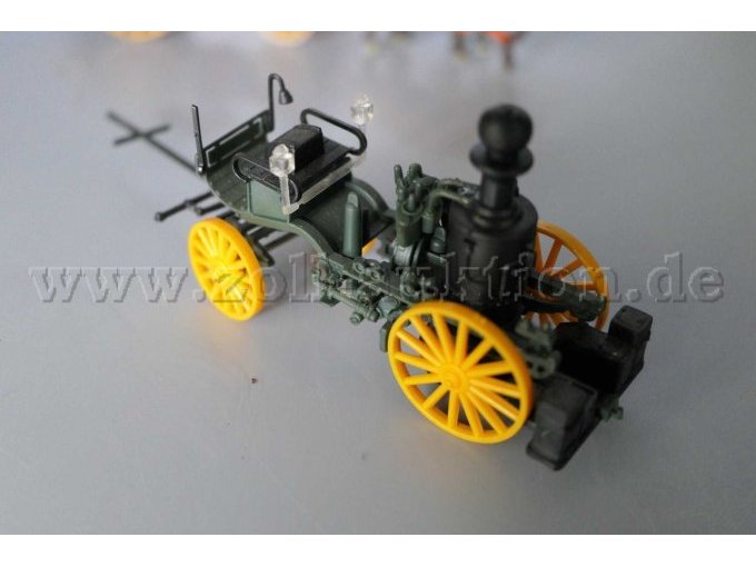 Feuerwehr - Dampfspritze, 1:87 Ansicht von hinten