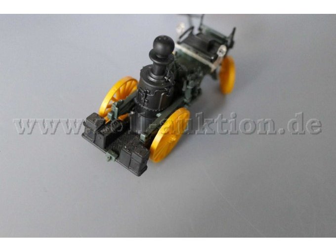 Feuerwehr - Dampfspritze, 1:87 Ansicht von oben