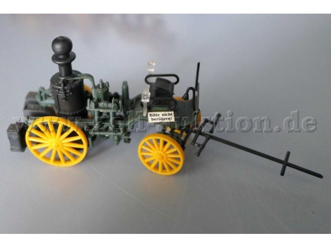 Feuerwehr - Dampfspritze, 1:87 Ansicht von der Seite
