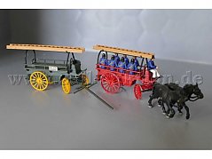 Feuerwehr Mannschaftswagen Modelle 1:87 Gesamtansicht