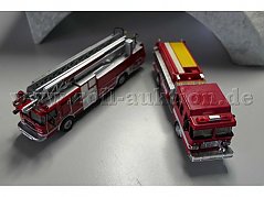 Feuerwehrfahrzeuge von Boley und Del Prado, 1:87 Gesamtansicht