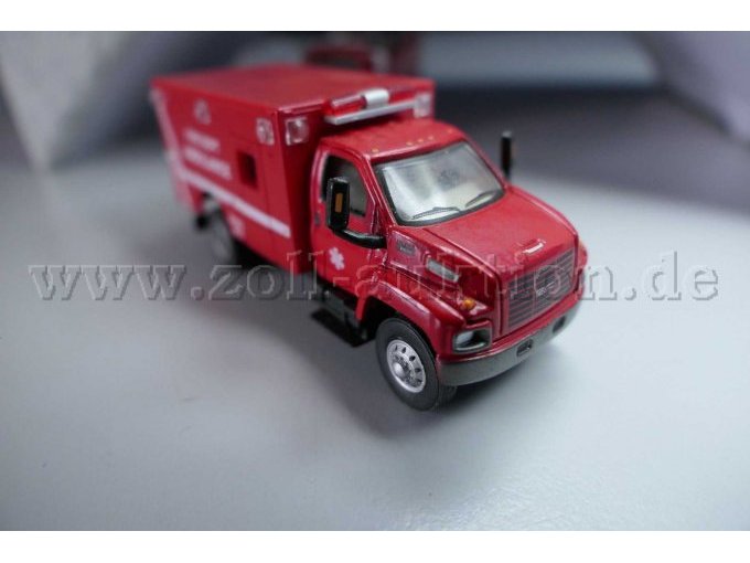 Boley GMC Fire Dept Ambulance Ansicht von vorne