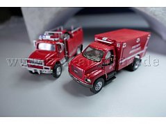 Feuerwehrfahrzeugmodelle, 1:87 Gesamtansicht