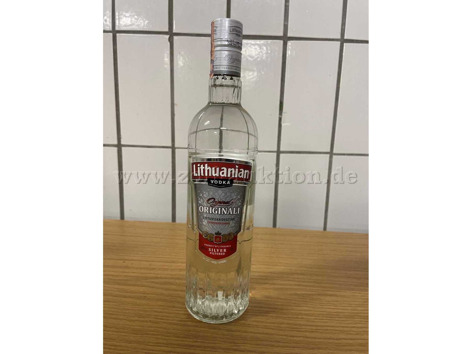 Flasche vorne
