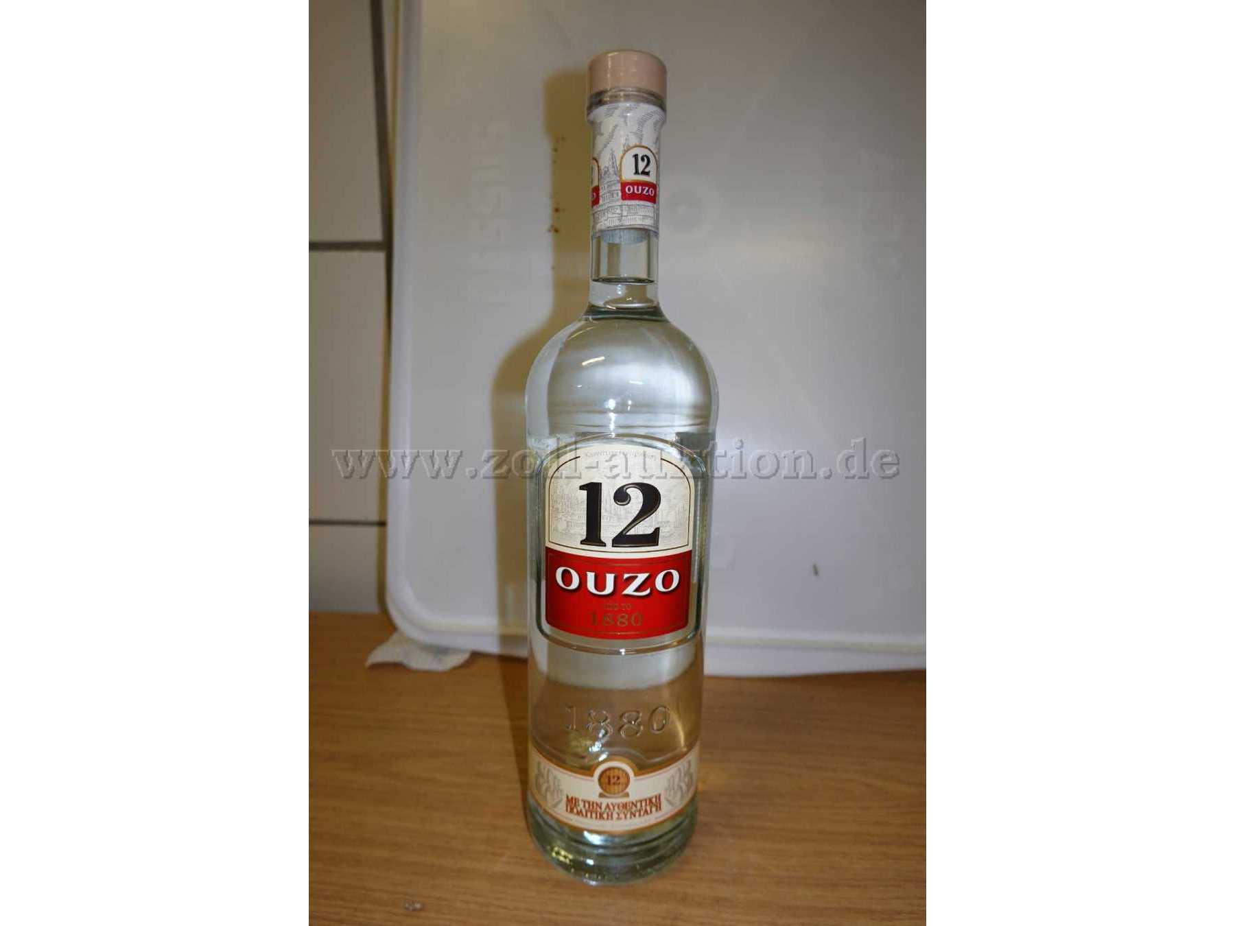 Flasche Frontansicht