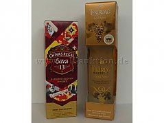 Spirituosen in Verkaufsverpackung