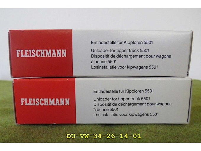 2 Fleischmann Entladestellen 6481 für Kipploren der Artikelnummer 5501 Baugröße H0 – foto 3 – kavel bij Zoll-Auktion, Emmerich am Rhein
