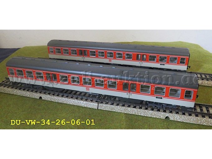 2 Fleischmann-middenwagens 4432 voor motorwagens van de serie 614 in schaal H0 – foto 3 – kavel bij Zoll-Auktion, Emmerich am Rhein