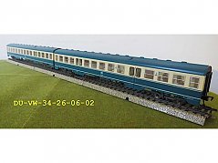 2 Fleischmann Triebwagen Mittelwagen 4436