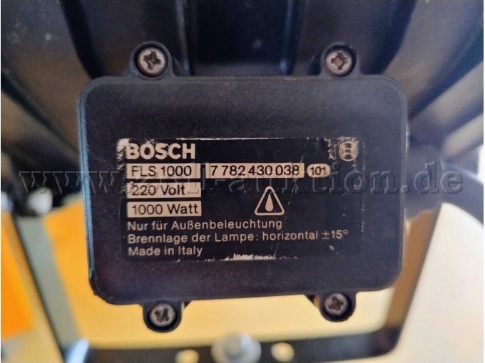 Beschreibung Flutlichtstrahler