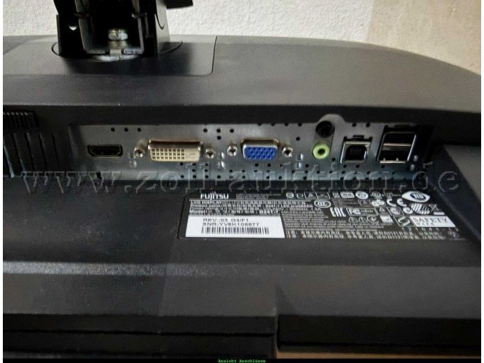 Fujitsu B24-8 TS Pro - Anschlüsse