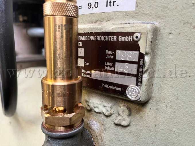 Verdichter 1 - Typenschild Kessel