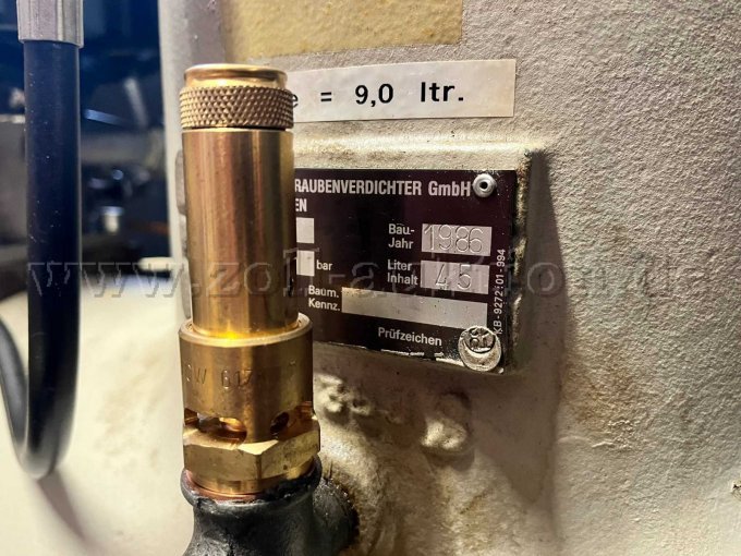 Verdichter 2 - Typenschild Kessel