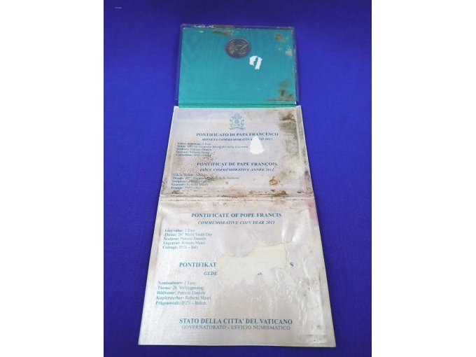 Klappfolder aufgeklappt, Innenseite