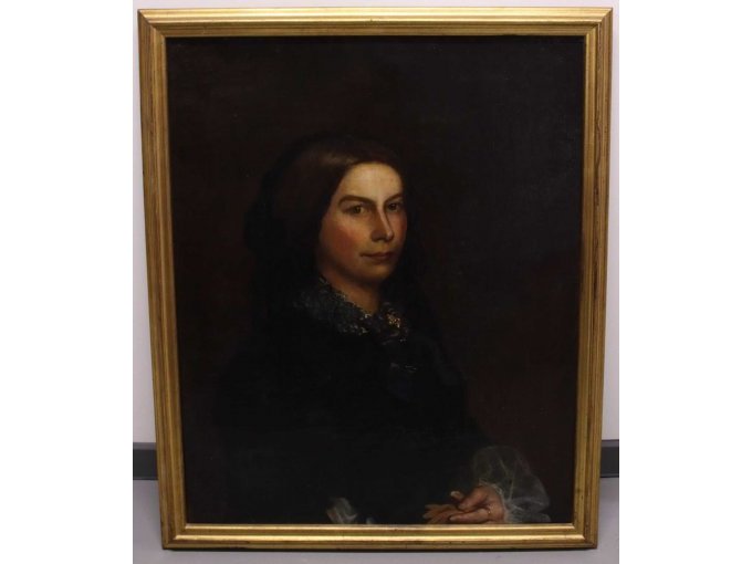Portrait der Ehefrau Gesamtansicht