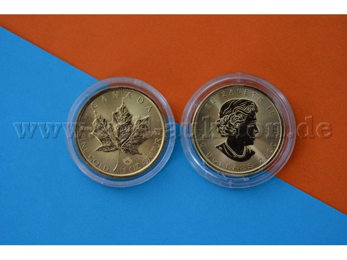 2 50-Kanadische-Dollar-Münzen
999,9/-