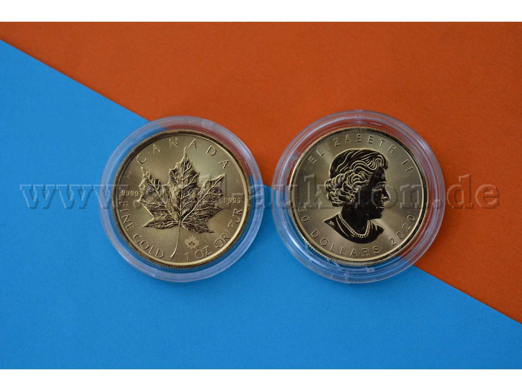 2 50-Kanadische-Dollar-Münzen
999,9/-