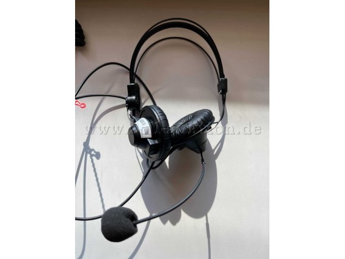 Headset mit Schwanenhalsmikrofon
