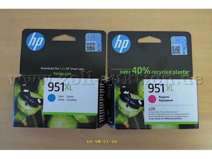 2 Patronen 951 XL 2 Patronen 951 XL