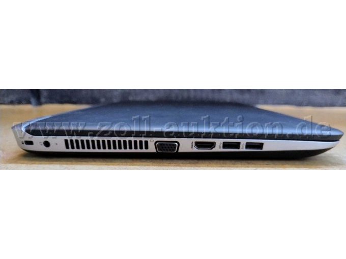 Notebook, seitliche Anschlüsse