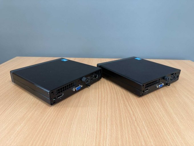 2xHP ProDesk 400 G1 Desktop-Mini PC
Rückansicht