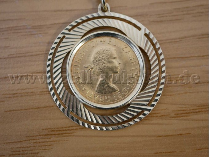 1 Sovereign-Anhänger Rückseite