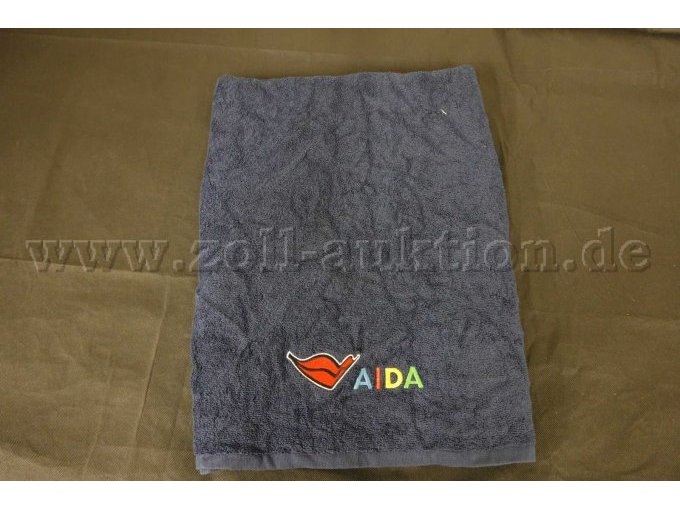 großes Handtuch, grau