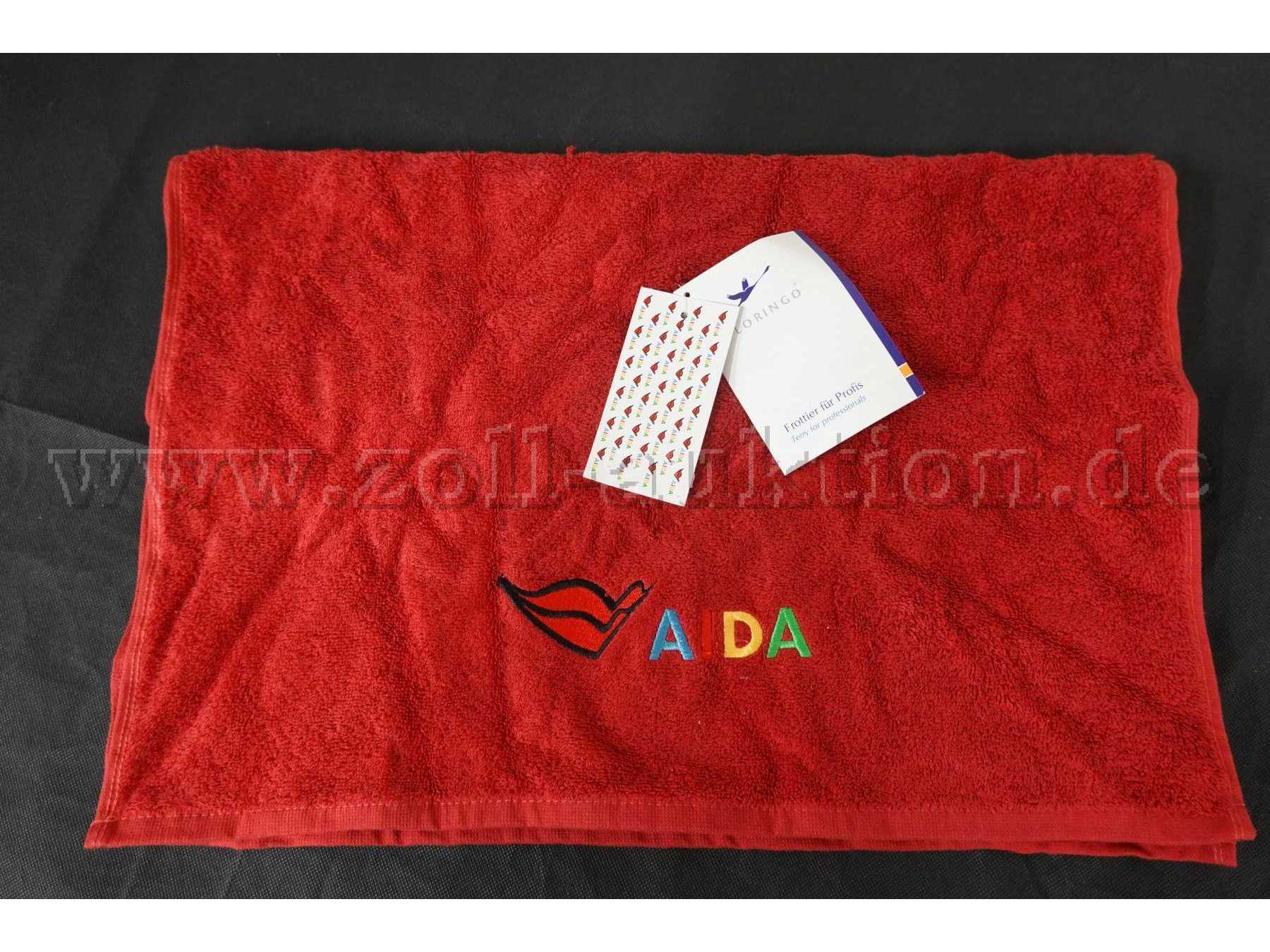 kleines Handtuch, rot