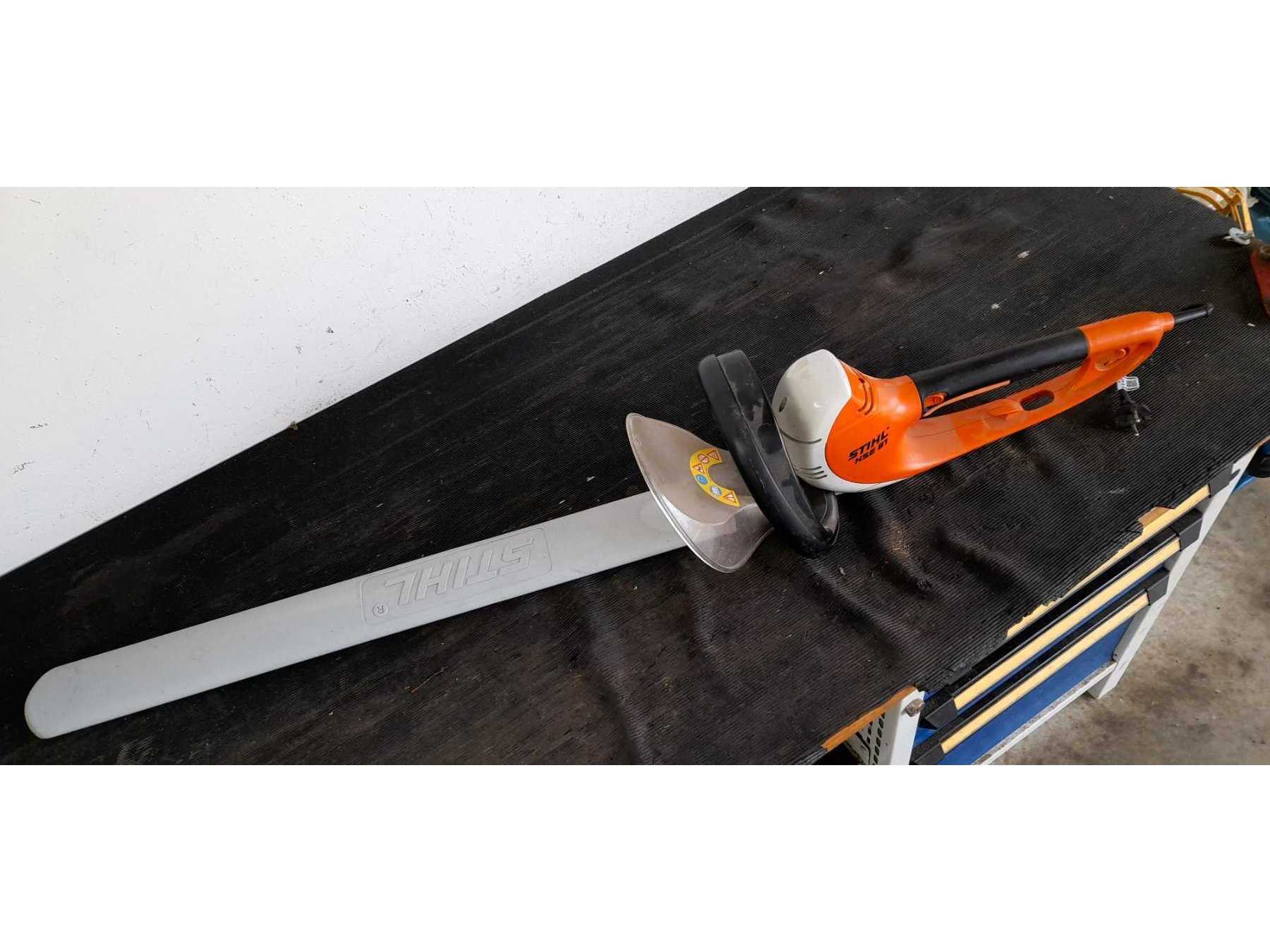 Ansicht Stihl  von oben