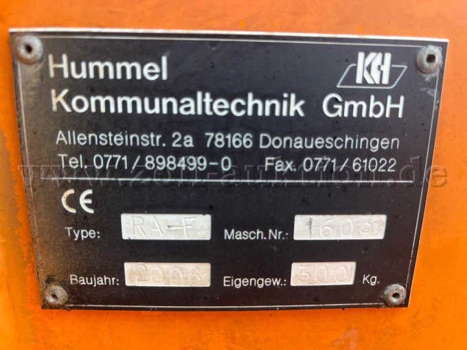 Typschild 2
Masch.Nr 1603