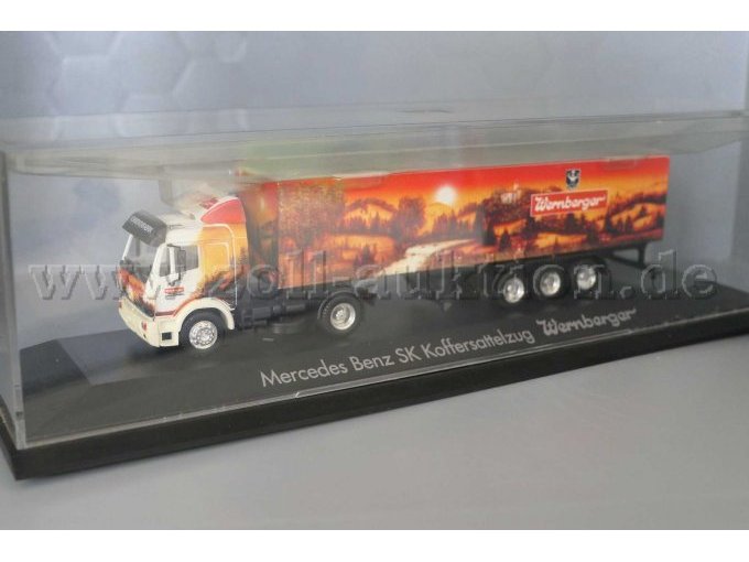 MB Sattelzug Wernberger Ansicht von der Seite