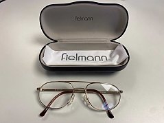 Fielmann Herrenfassung mit Etui und Microfasertuch