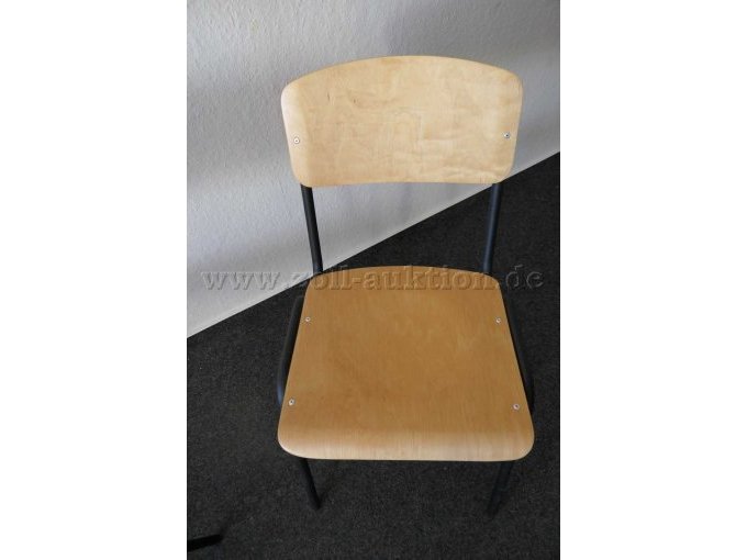 Holzstühle Ansicht von oben