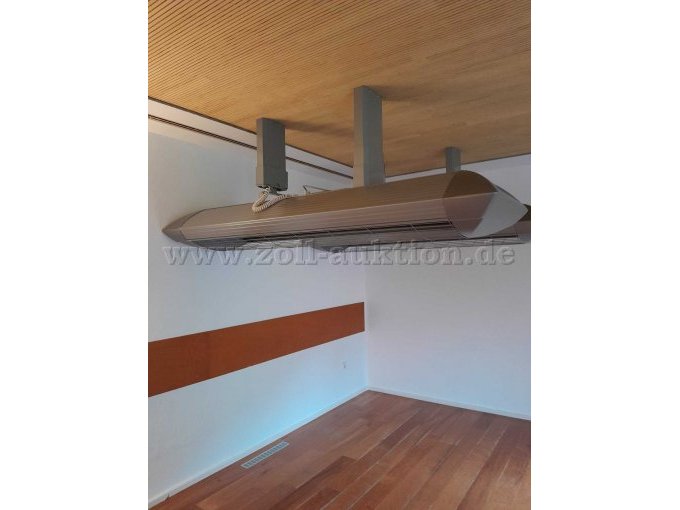 Infrarot Deckenstrahler (Ansicht Seite)