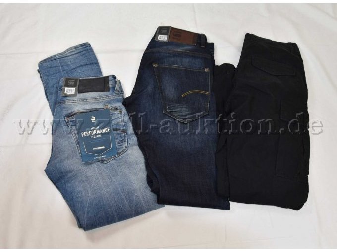 2 Jeans Gr. 29 „G-Star“  & 1 Cargo-Hose "H&M" Gr. 28